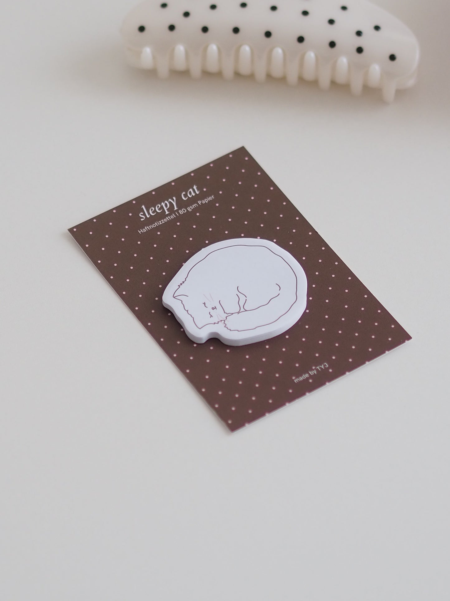 Haftnotizzettel | sleepy cat