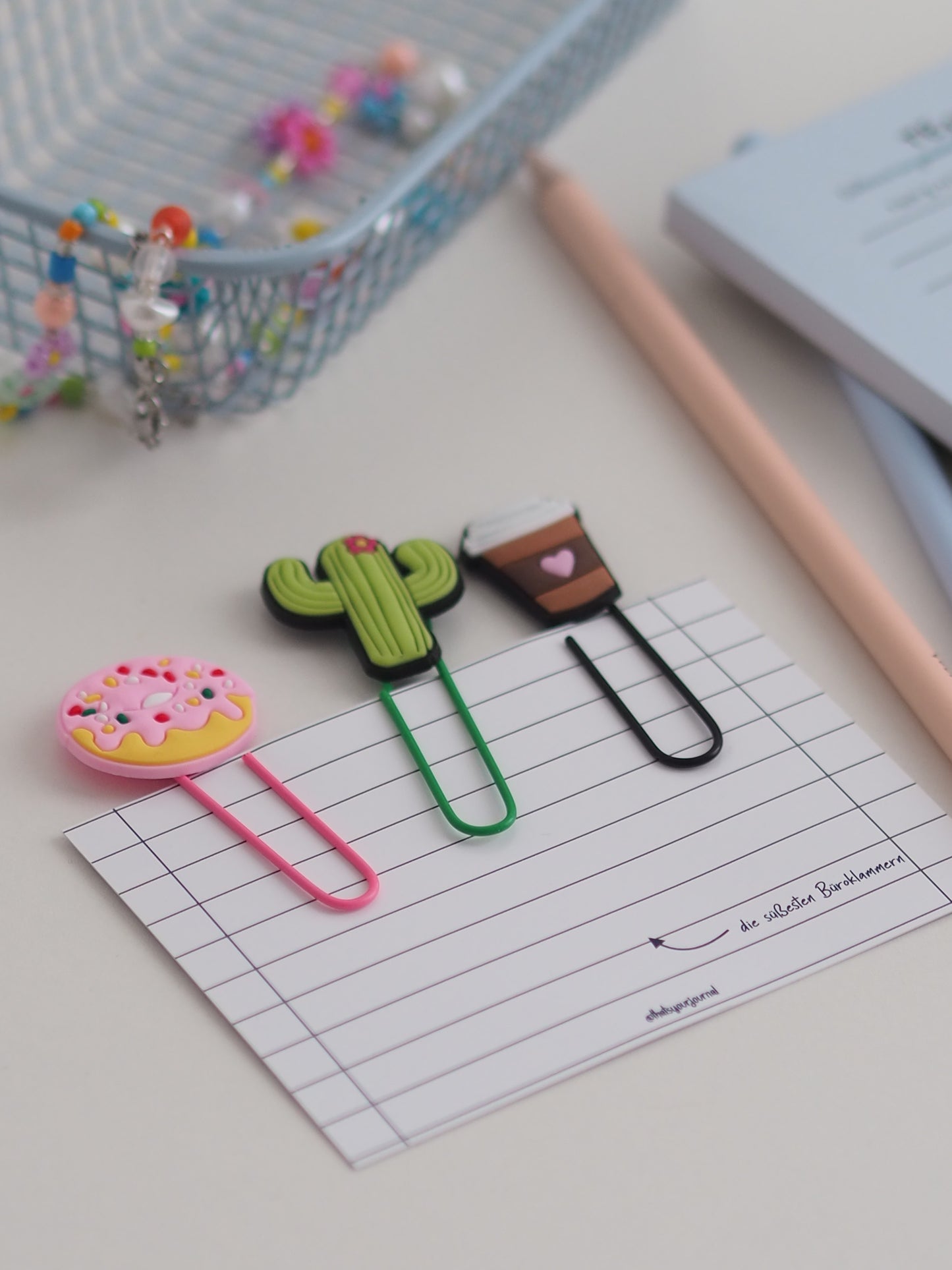 Büroklammer-Set | Happy