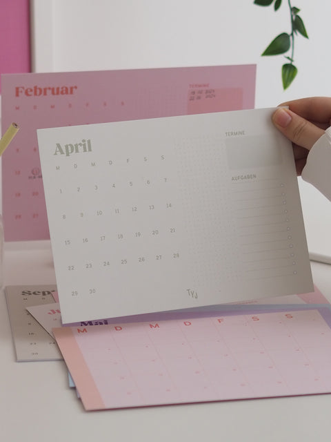 Schreibtisch-Kalender | the cool study club