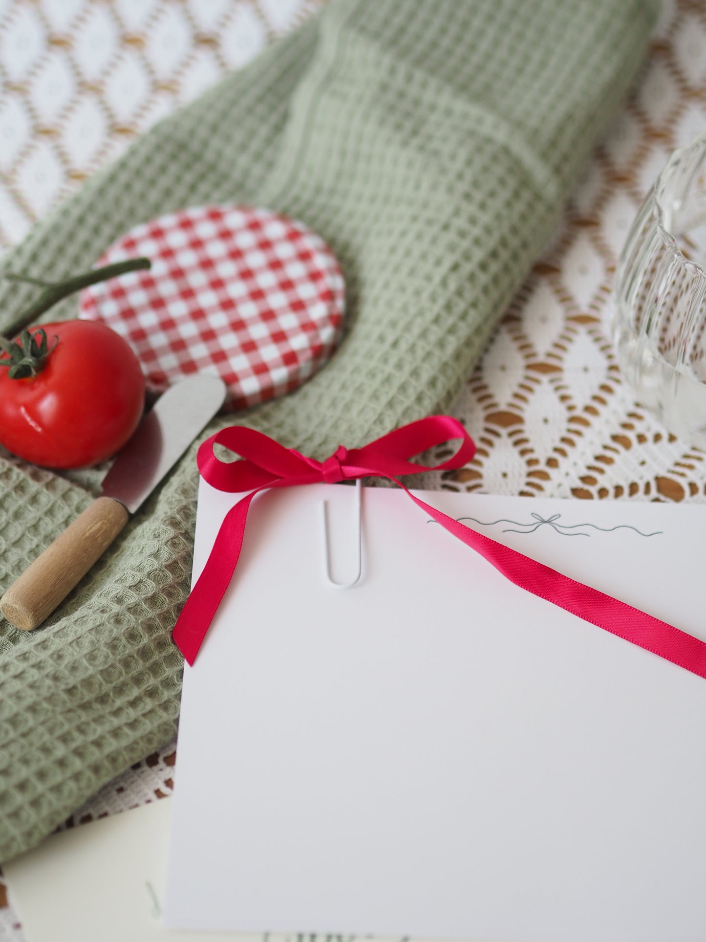 Schreibwaren-Box | Tomate | 10-teilig