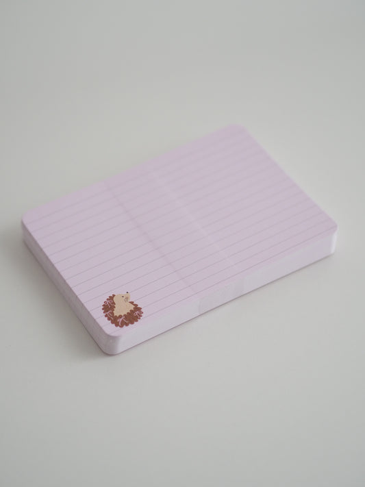 Karteikarten | A6 | 50-er Set | Igel