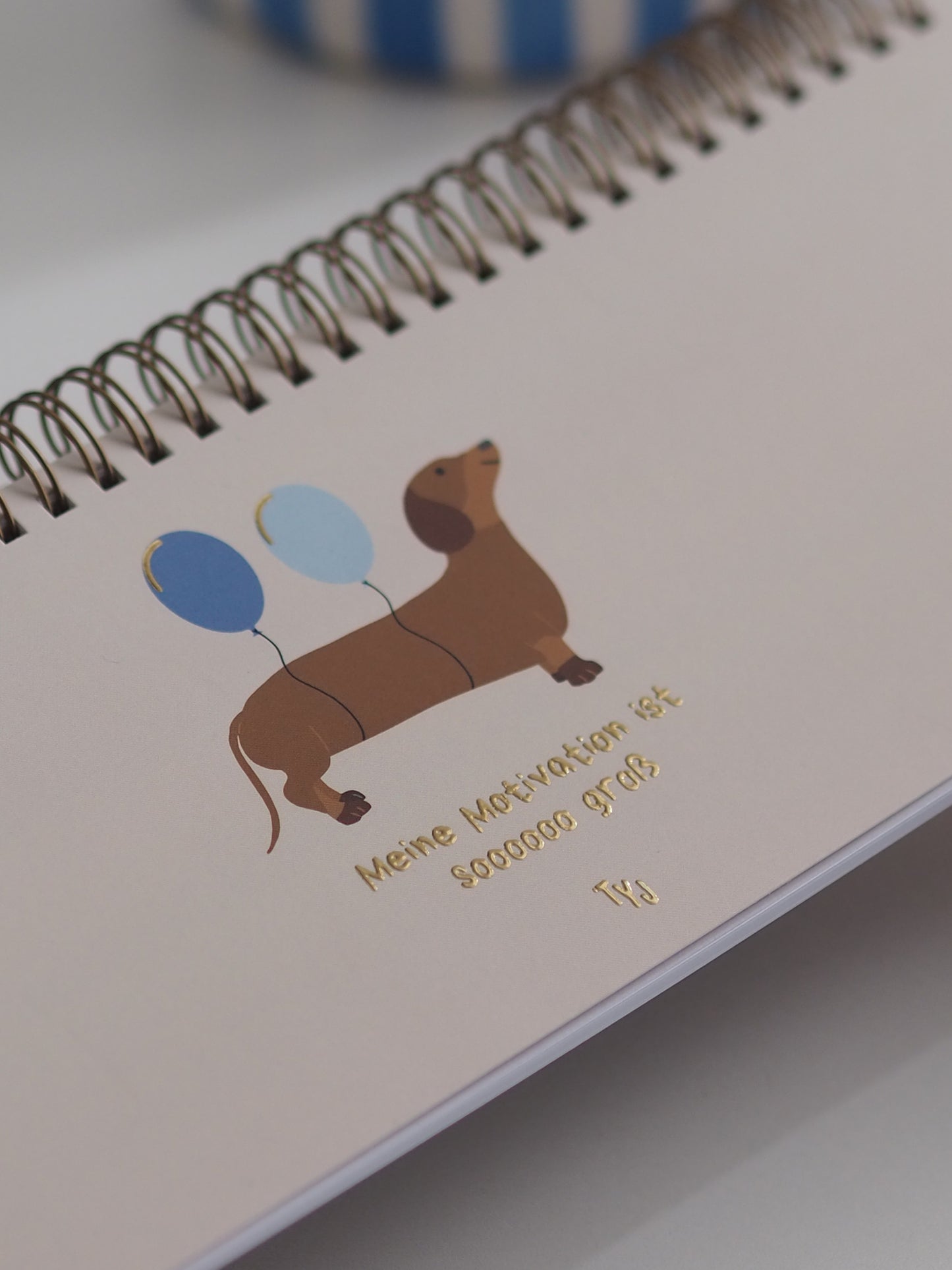 Wochenplaner | Dackel | Ringbuch