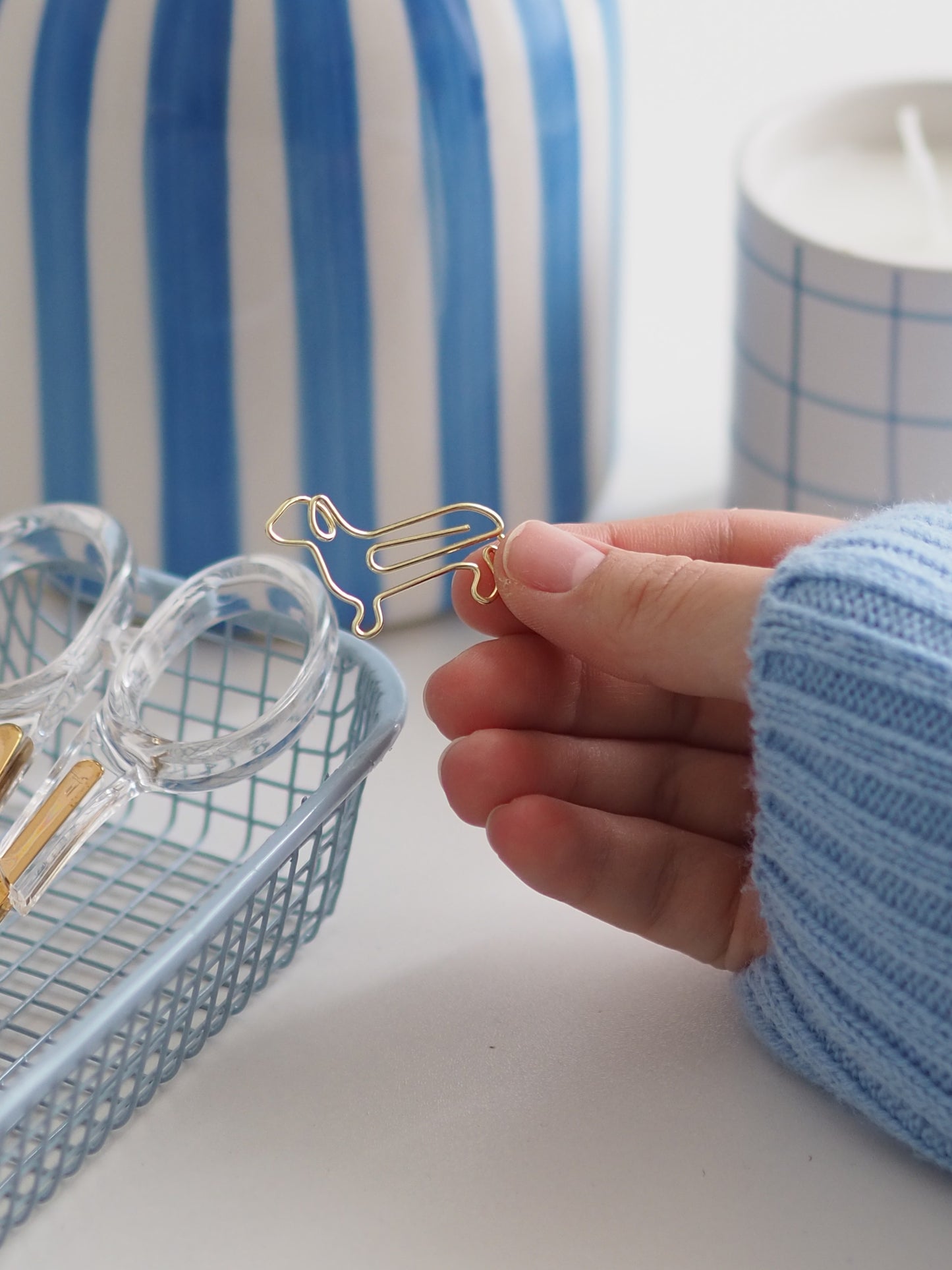 Büroklammer-Set | Dackel