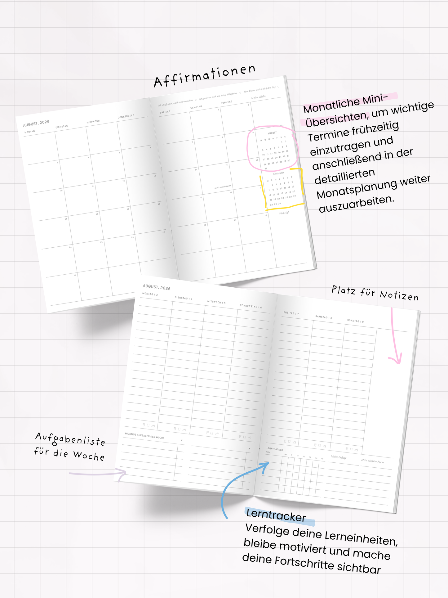 Schülerkalender | 2026/2027 | TYJ