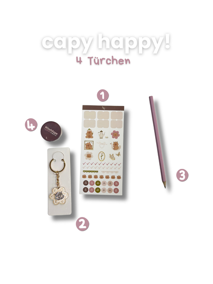 Adventskalender-Bundle | capy happy | 4-teilig