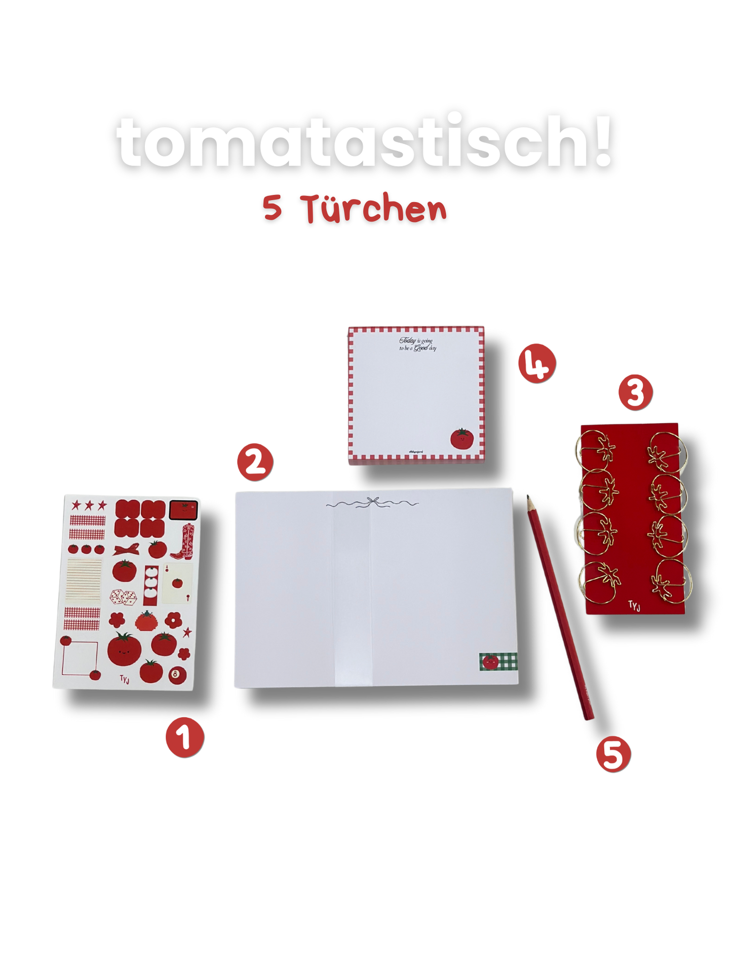 Adventskalender-Bundle | tomatastisch | 5-teilig