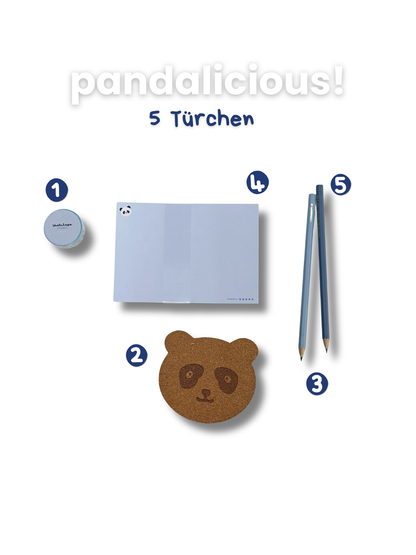 Adventskalender-Bundle | pandalicious | 5-teilig