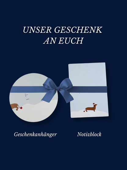 Schreibwaren-Box | Dackel | 10-teilig