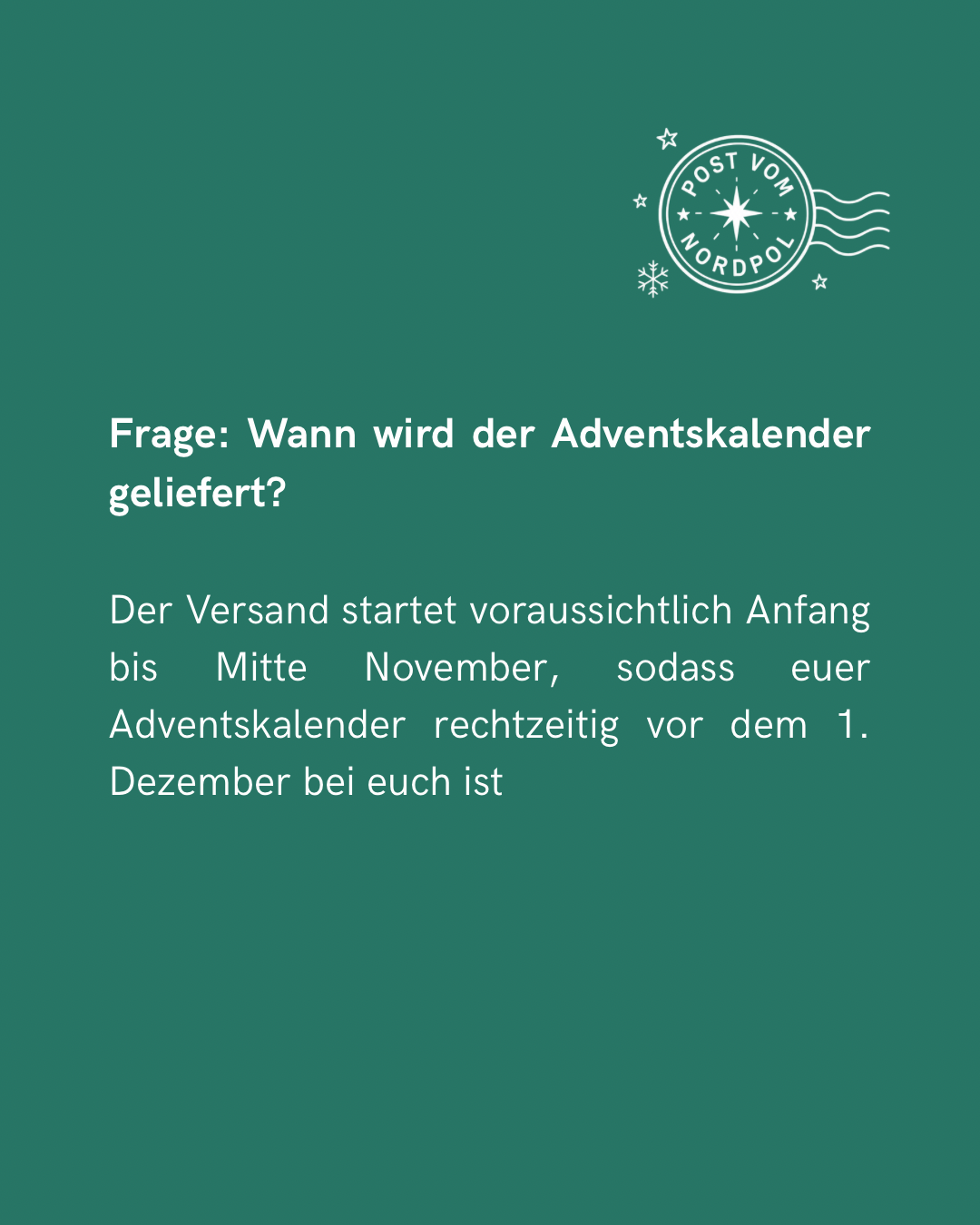 Adventskalender 2026 | 24 Türchen | TYJ