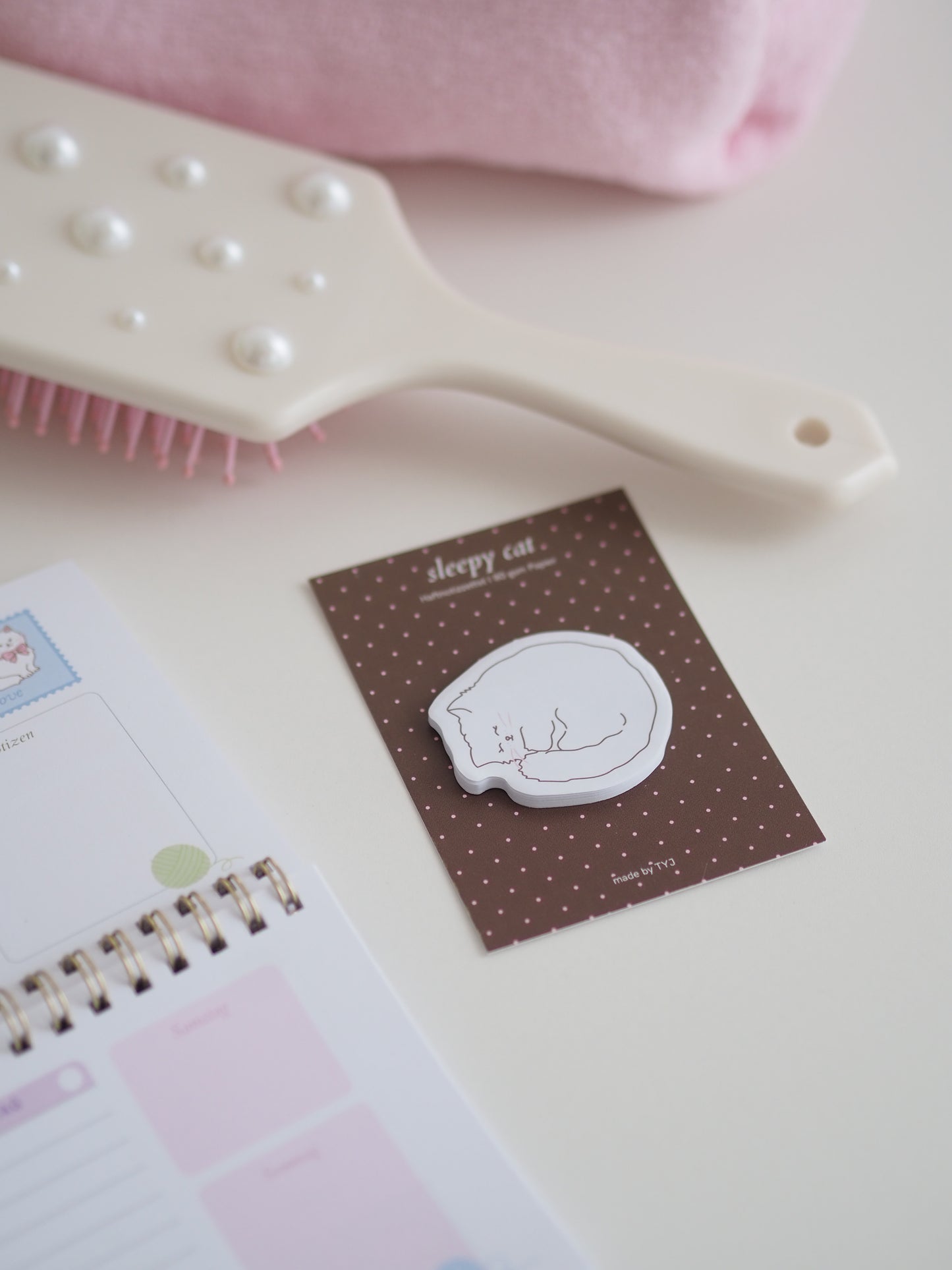 Haftnotizzettel | sleepy cat