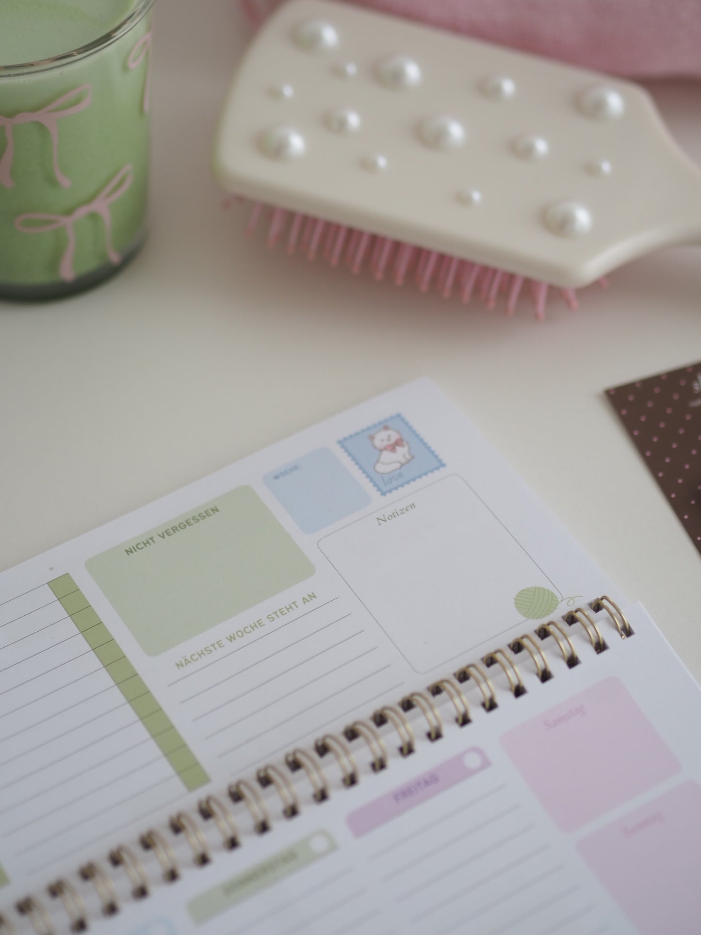 Wochenplaner | Katze | Ringbuch