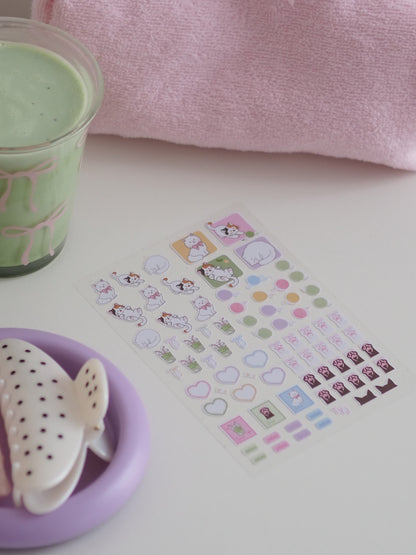 Sticker-Sheet | Katze