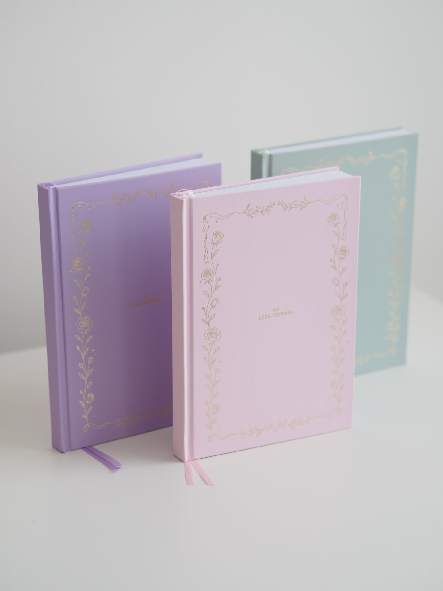 Lesejournal | rosa, grün oder lila