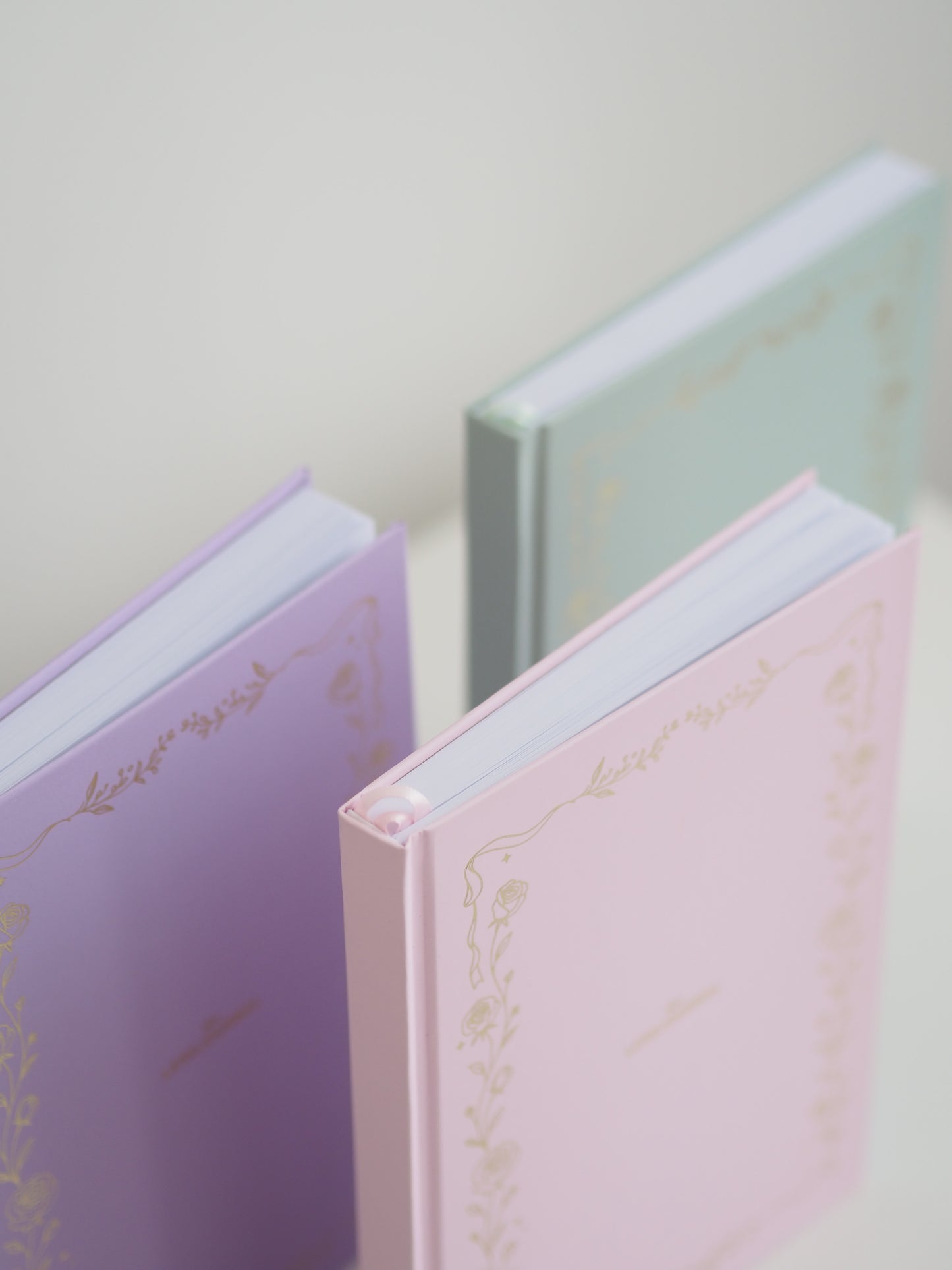 Lesejournal | rosa, grün oder lila