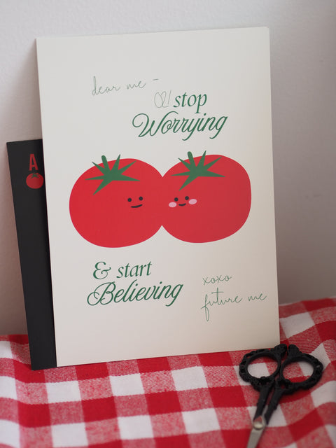 Schreibwaren-Box | Tomate | 10-teilig