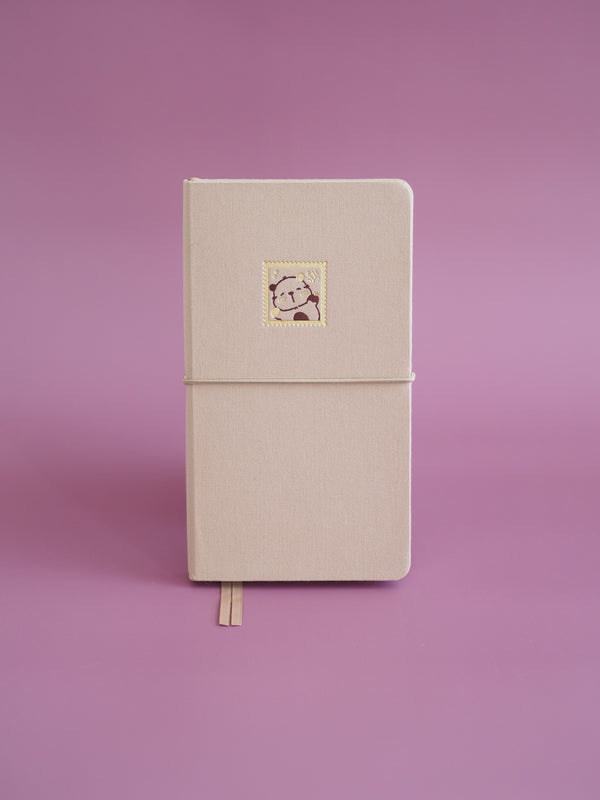 Premium-Notizbuch Capybara mit Hard-Cover und Gummiband