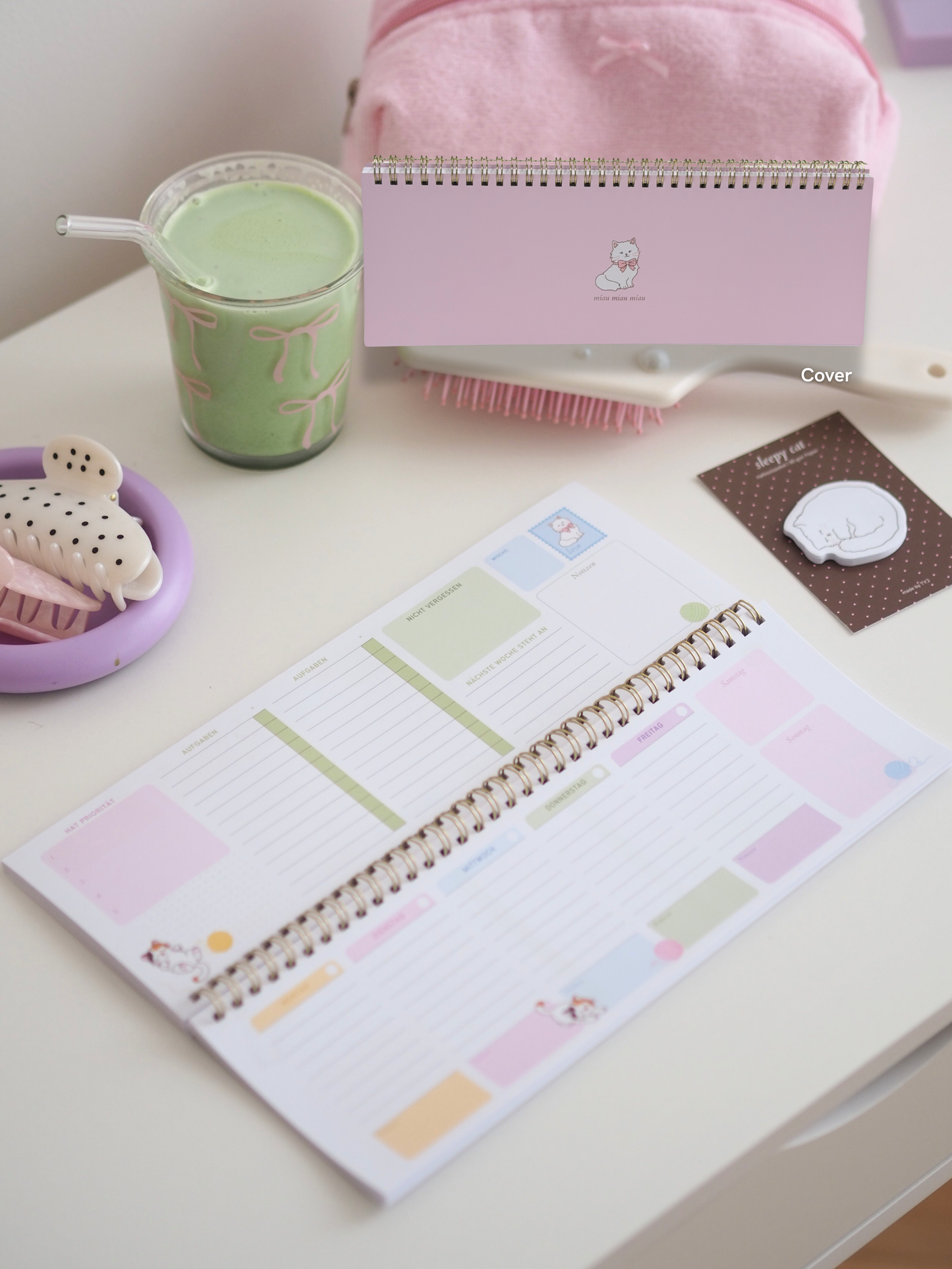 Wochenplaner | Katze | Ringbuch